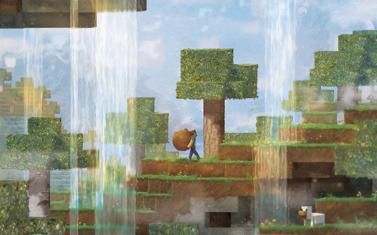 Download Video Game Minecraft Art