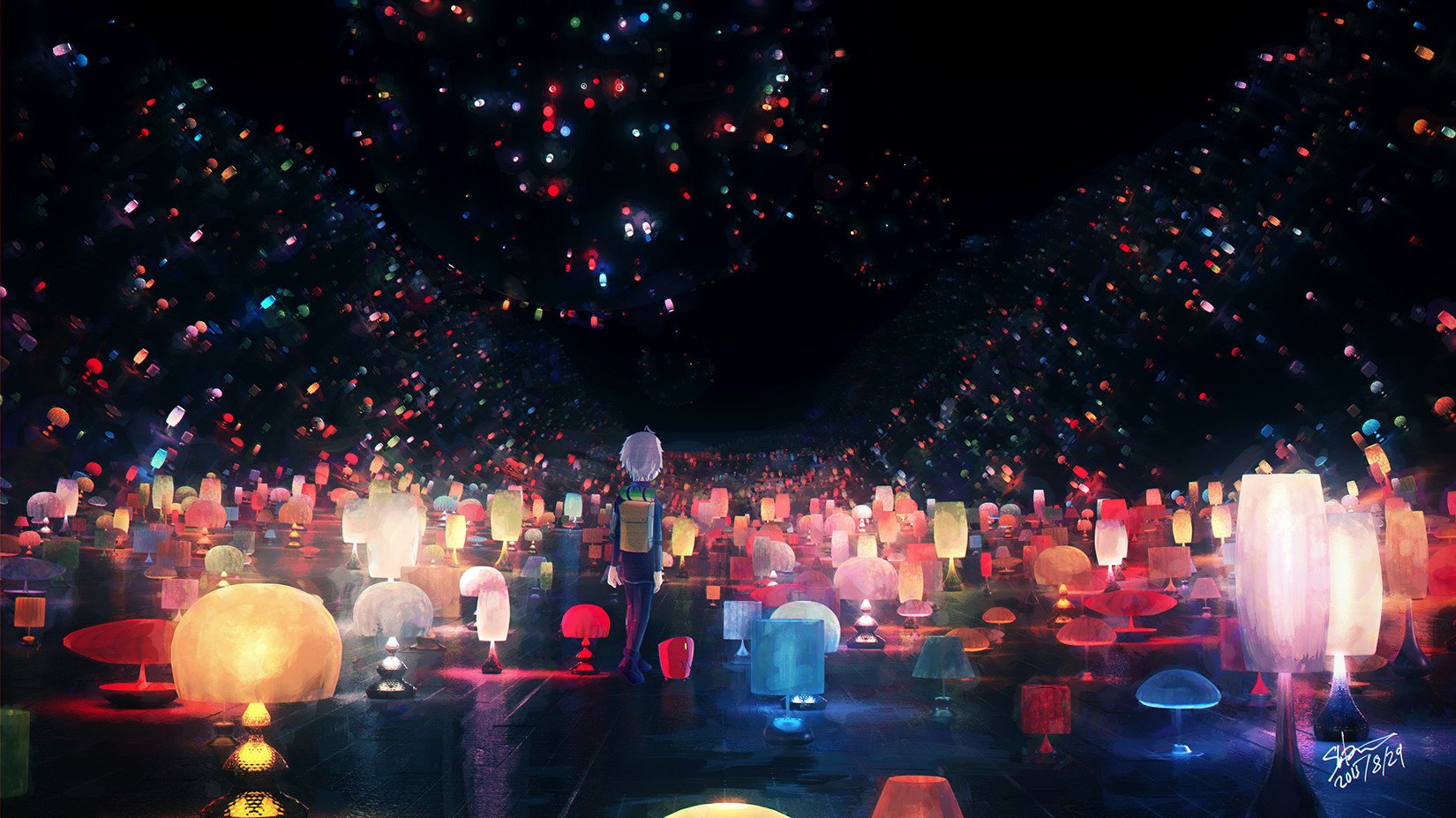 Download Lamp Fantasy Child Art