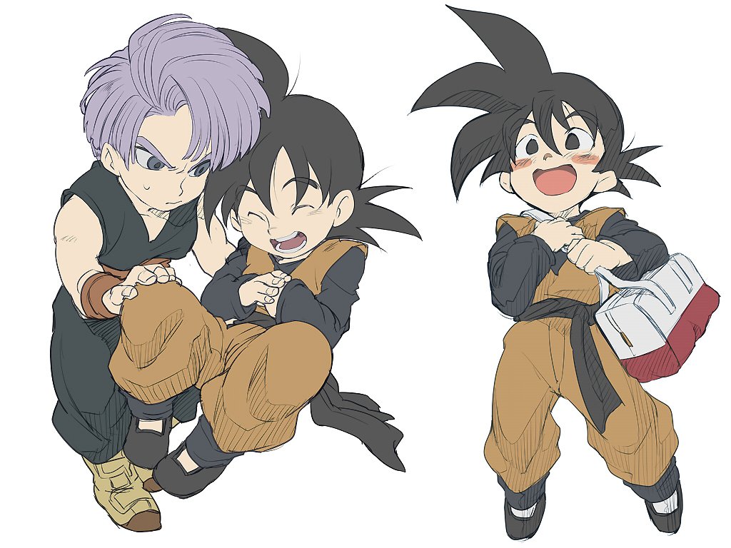 Download Trunks (Dragon Ball) Goten (Dragon Ball) Anime Dragon Ball Z Art