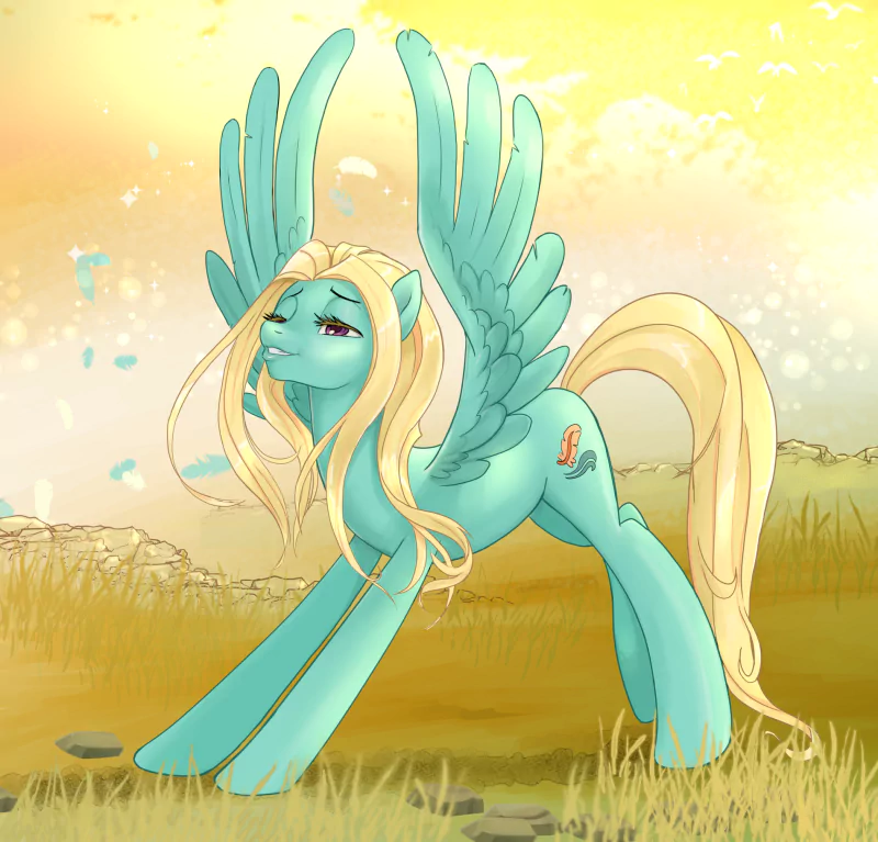 wings pegasus Zephyr Breeze TV Show My Little Pony: Friendship Is Magic Image