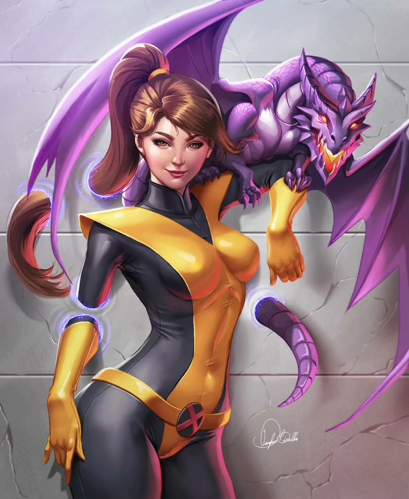 Lockheed (Marvel Comics) Kitty Pryde Comic X-Men Image