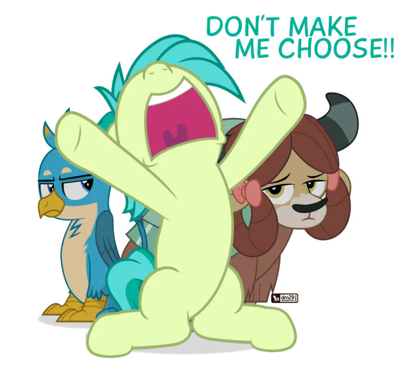 Sandbar (My Little Pony) Yona (My Little Pony) Gallus (My Little Pony) TV Show My Little Pony: Friendship Is Magic Image