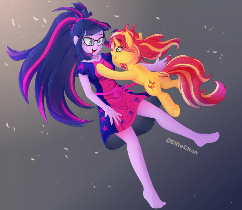 Sunset Shimmer Sci-Twi (My Little Pony) movie My Little Pony: Equestria Girls - Spring Breakdown Image