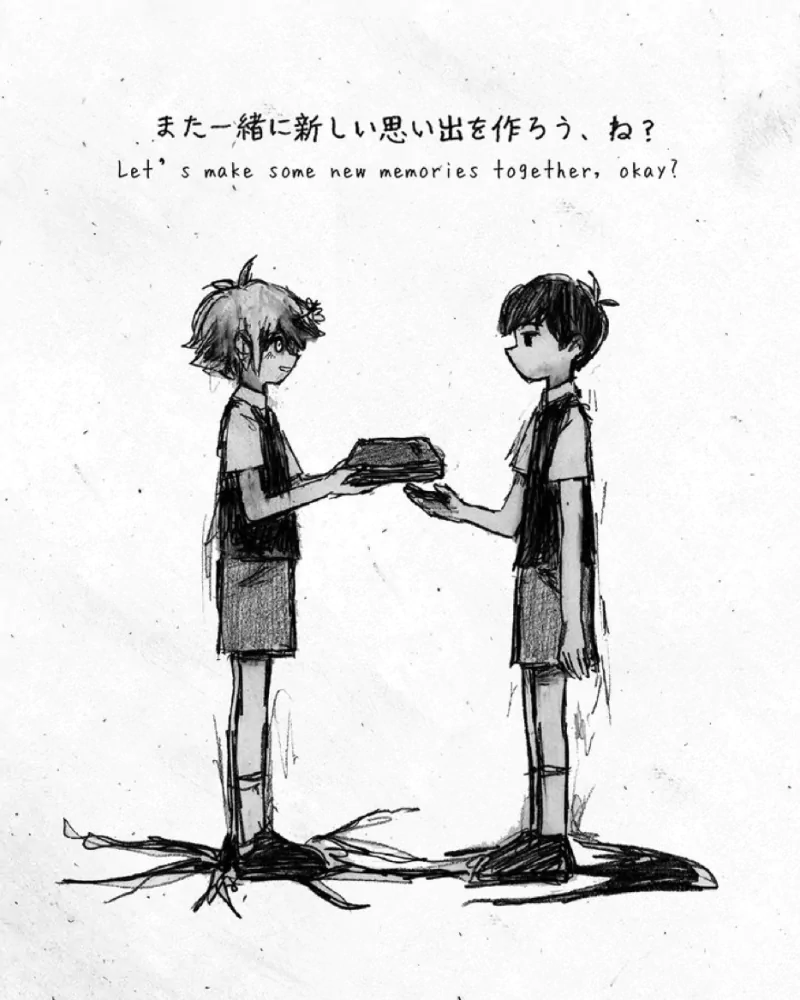 Sunny (Omori) Basil (Omori) video game OMORI Image