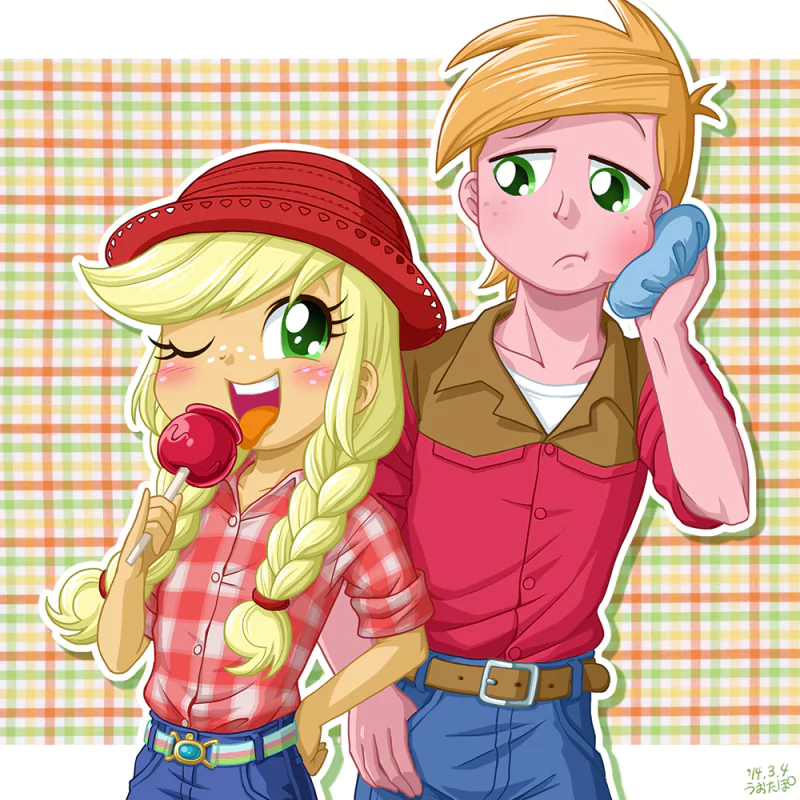 Big Macintosh Applejack (My Little Pony) TV Show My Little Pony: Equestria Girls Image