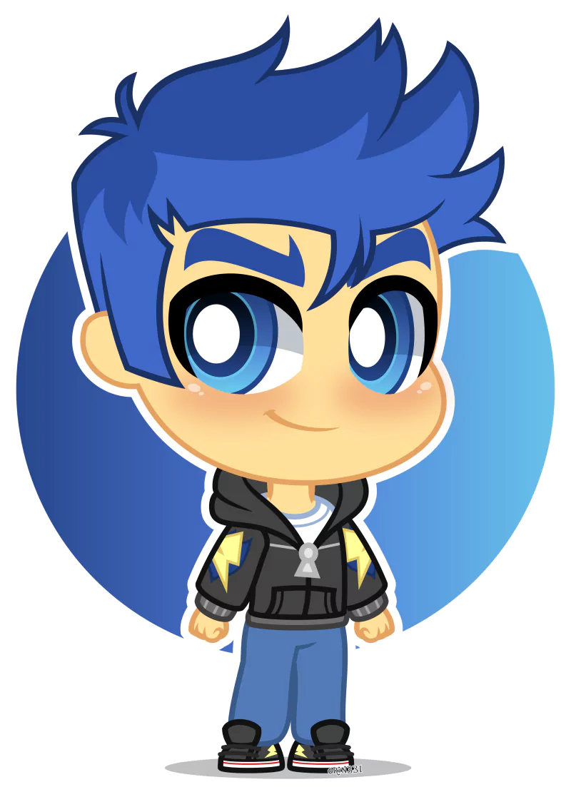 Flash Sentry chibi TV Show My Little Pony: Equestria Girls Image