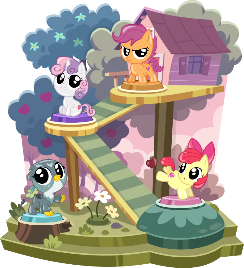 Scootaloo (My Little Pony) Sweetie Belle Gabby (My Little Pony) Apple Bloom video game My Little Pony Pocket Ponies Image