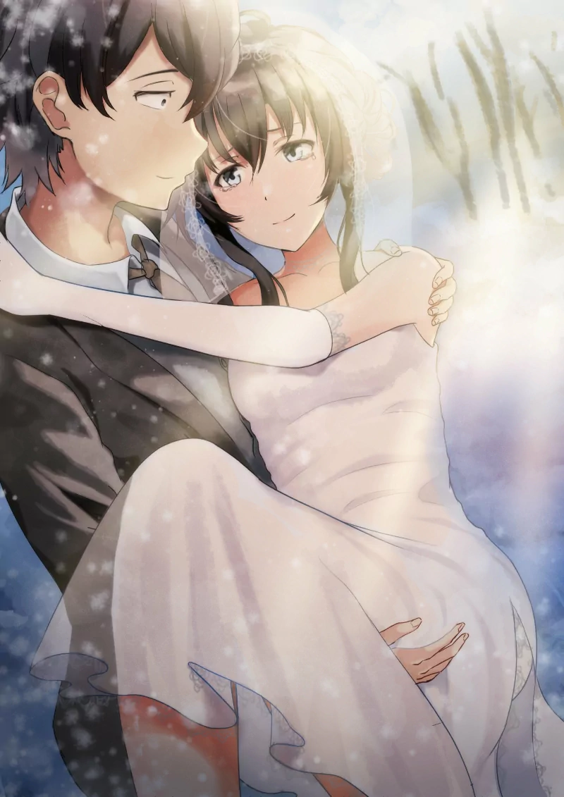 Yukino Yukinoshita Hachiman Hikigaya Anime My Teen Romantic Comedy SNAFU Image