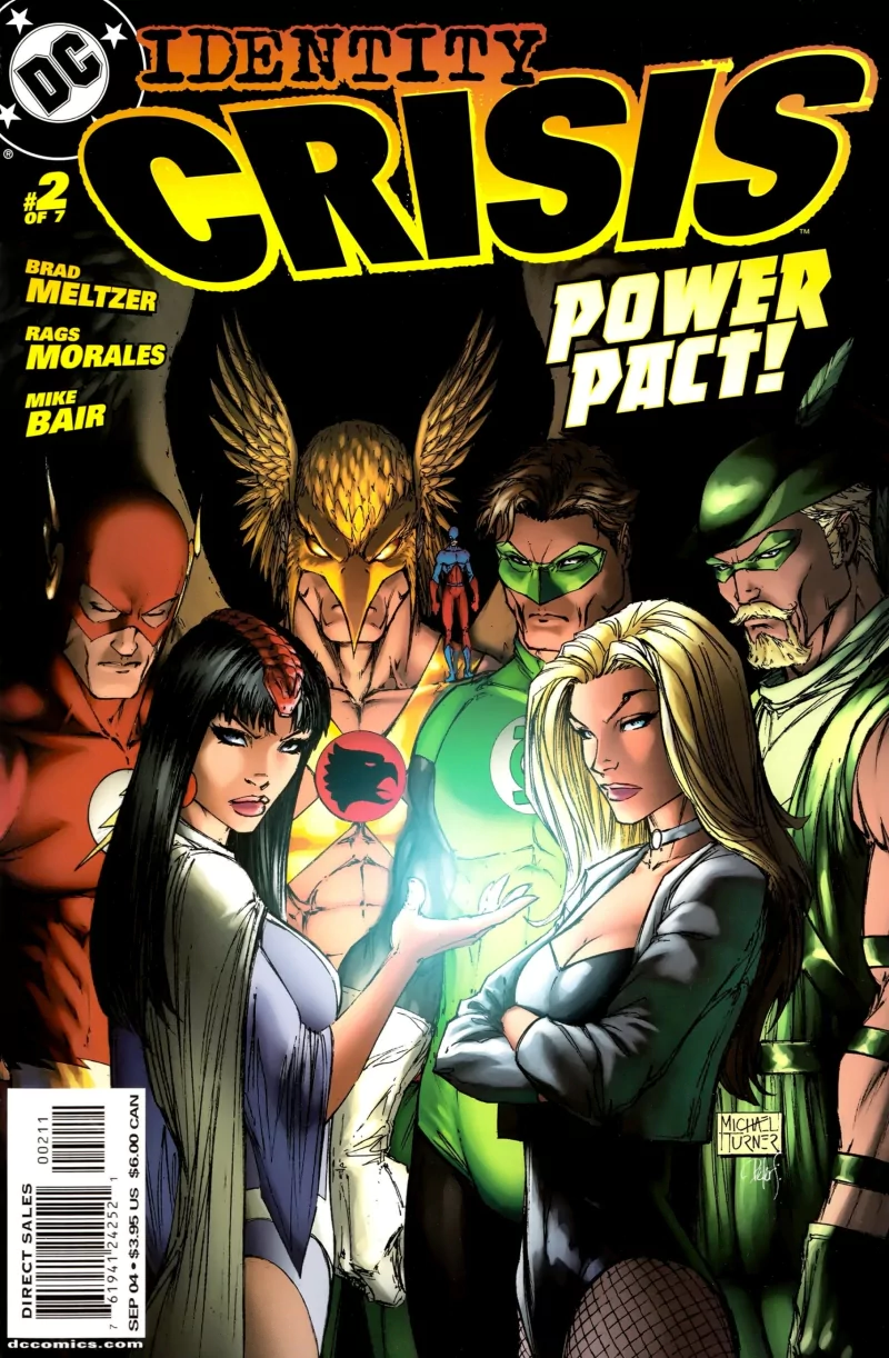Flash Atom (DC Comics) Hal Jordan Green Lantern Green Arrow Zatanna Black Canary Hawkman (DC Comics) Comic identity crisis Image