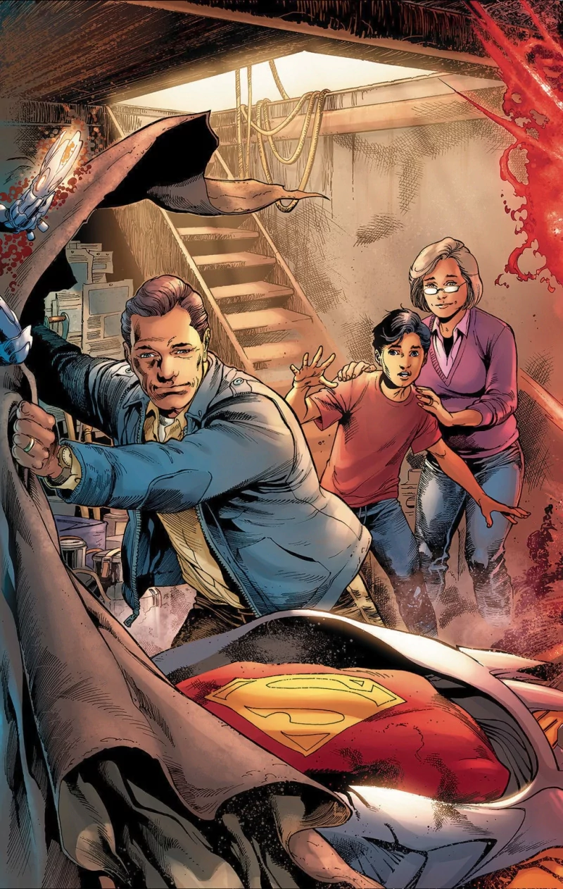 superman logo DC Comics Martha Kent Clark Kent Jonathan Kent Comic the man of steel Image
