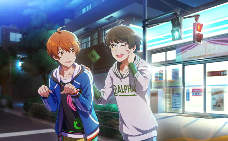 Yusuke Aoi Ryo Akizuki Anime THE iDOLM@STER: SideM Image