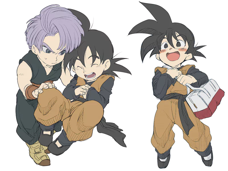 Trunks (Dragon Ball) Goten (Dragon Ball) Anime Dragon Ball Z Image