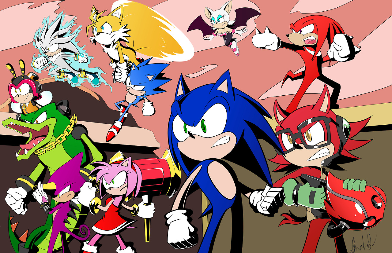 Sonic Forces Art