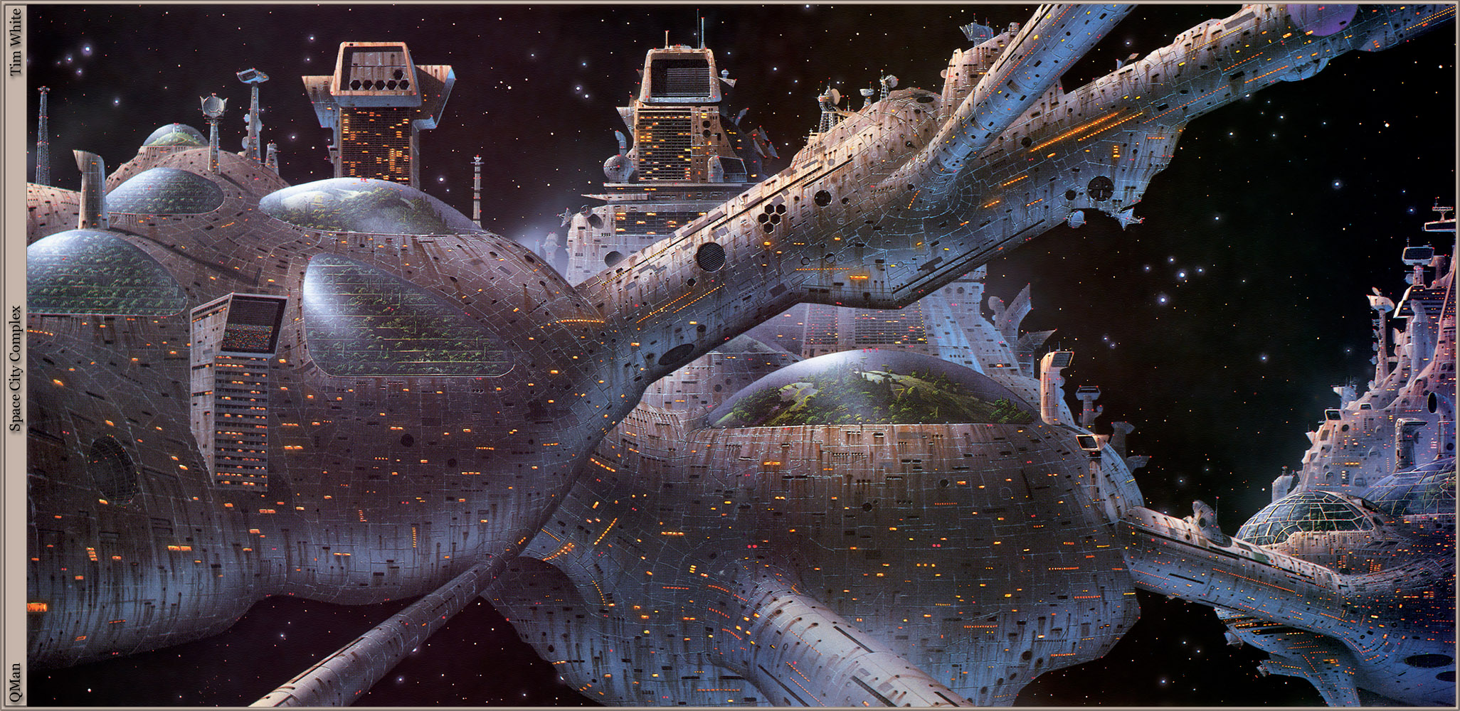 Space City Complex by Tim White