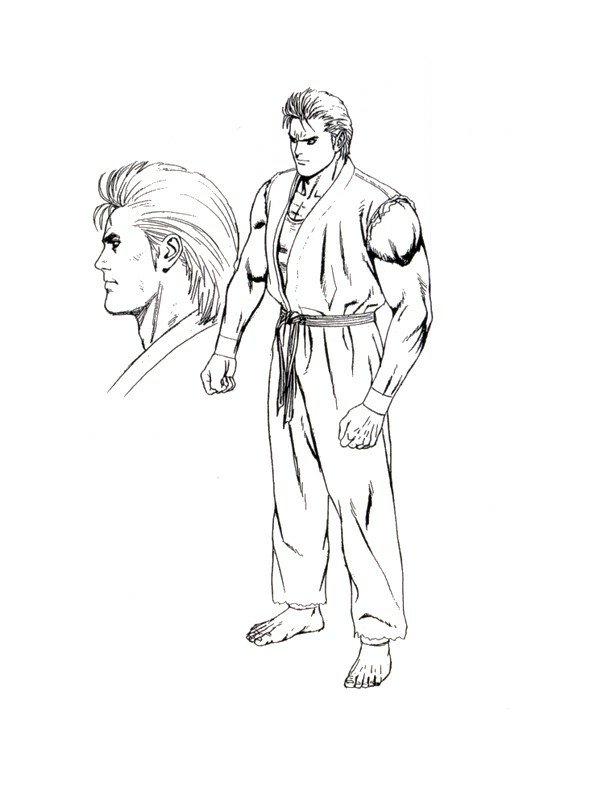 Download Ryo Sakazaki Video Game Art Of Fighting 3: The Path Of The Warrior Art