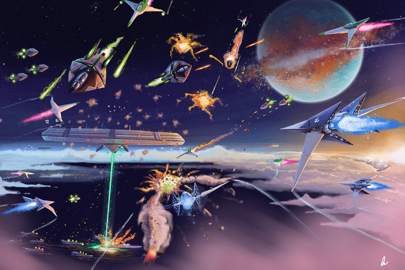 Download Nintendo Video Game Star Fox Art