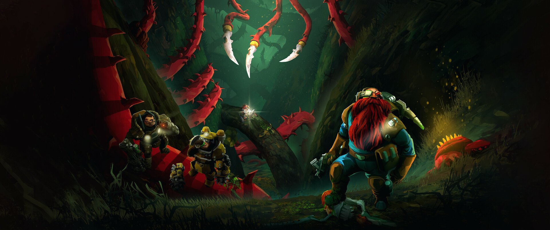 Download Video Game Deep Rock Galactic Fantasy Illustration Monster Art