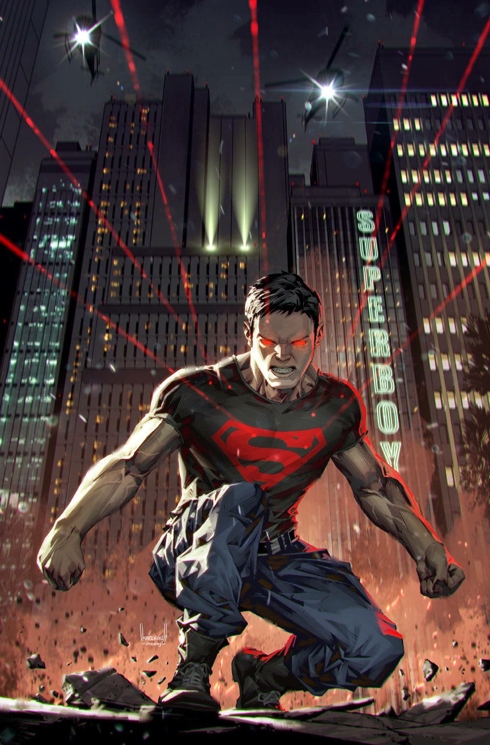 Superboy Art 0867