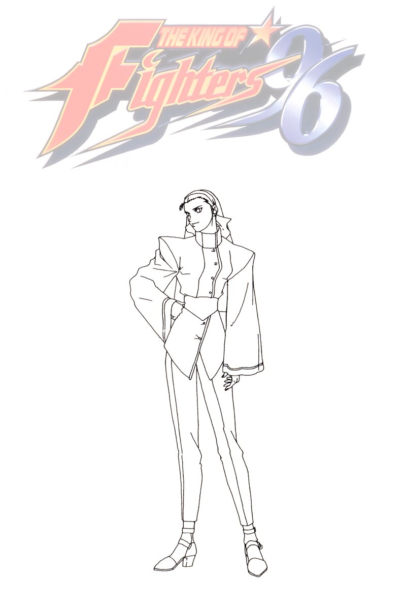 Download Chizuru Kagura Video Game The King Of Fighters '96 Art