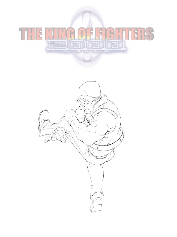 Download Clark Still Video Game The King Of Fighters 2000 Art