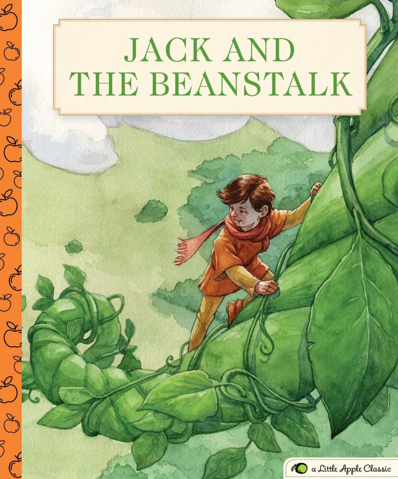 Jack and the Beanstalk fantasy book cover Image