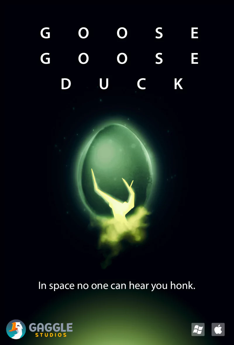 video game Goose Goose Duck goose duck poster Image