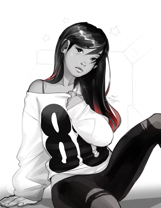 88 (Original Character) Anime girl anime girl Image