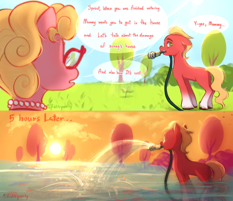 Sprout Cloverleaf movie My Little Pony: A New Generation Image