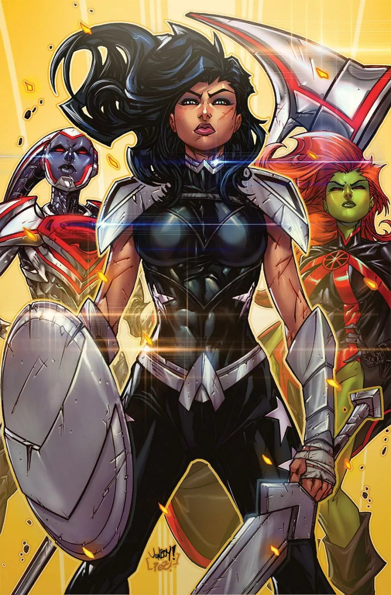 DC Comics Natasha Irons Miss Martian Donna Troy Comic Teen Titans Image