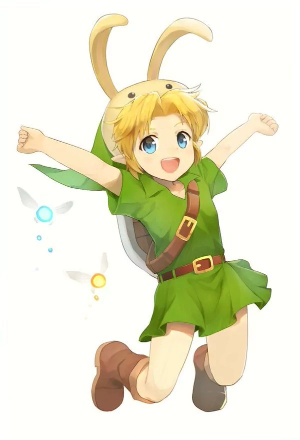 Young Link Link video game The Legend of Zelda Image