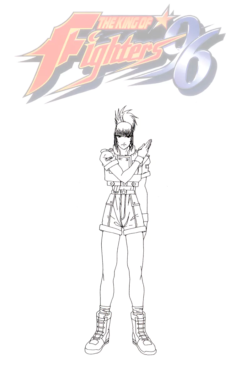 Leona Heidern video game The King of Fighters '96 Image