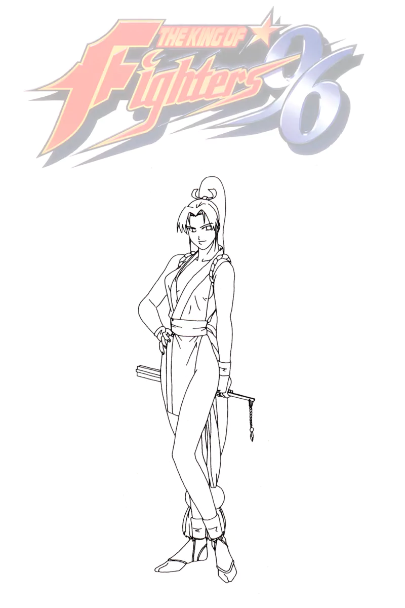Mai Shiranui video game The King of Fighters '96 Image