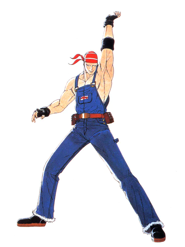 Billy Kane video game The King of Fighters '95 Image