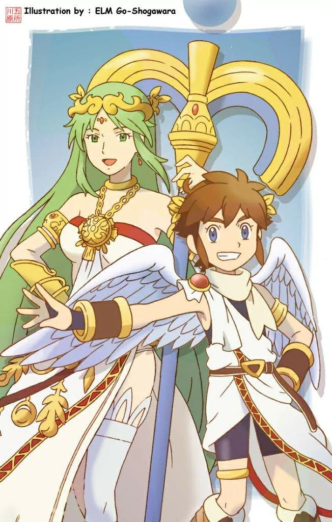 angel goddess wings Palutena (Kid Icarus) Pit (Kid Icarus) video game Kid Icarus: Uprising Image