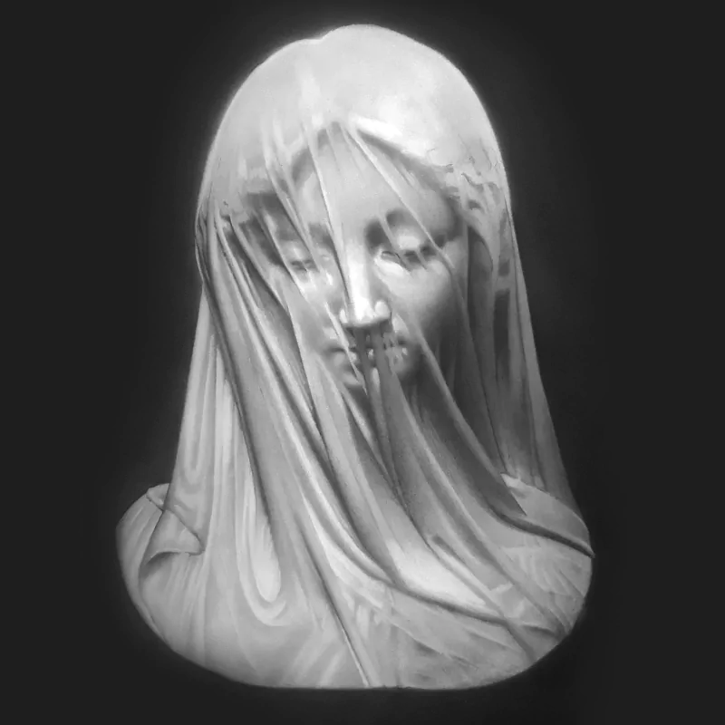  Study from The Veiled Virgin by mramosart