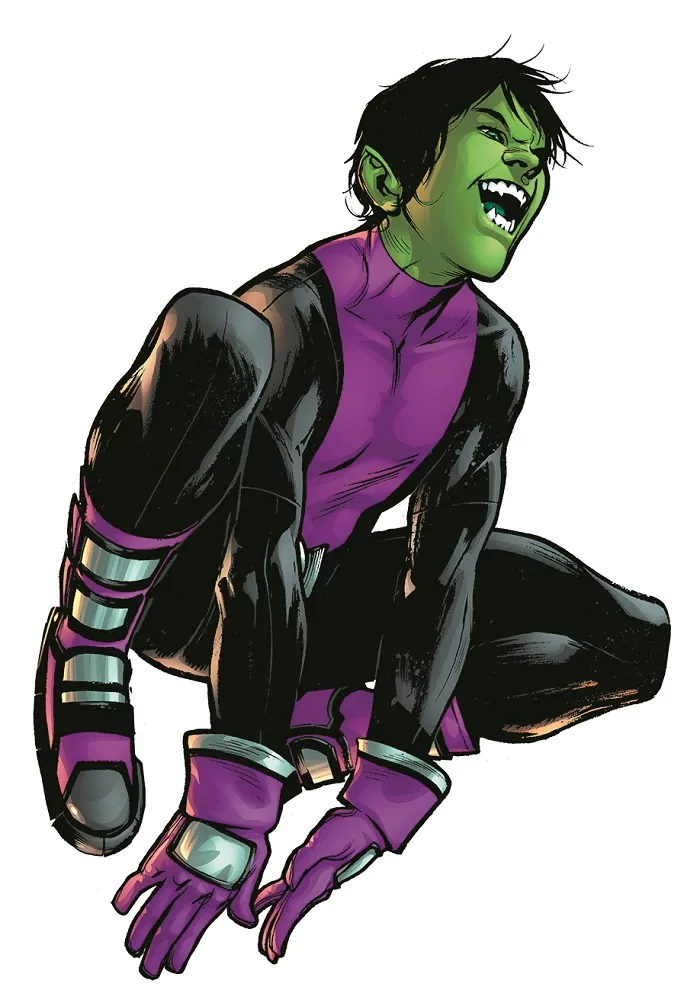 Garfield Logan Comic Beast Boy Image