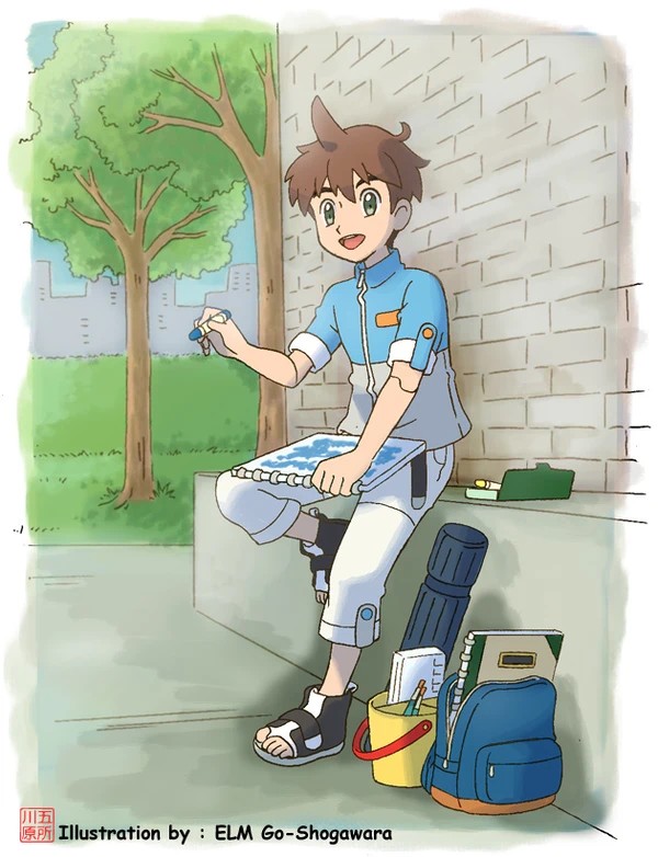 Anime Boy Art by go-shogawara
