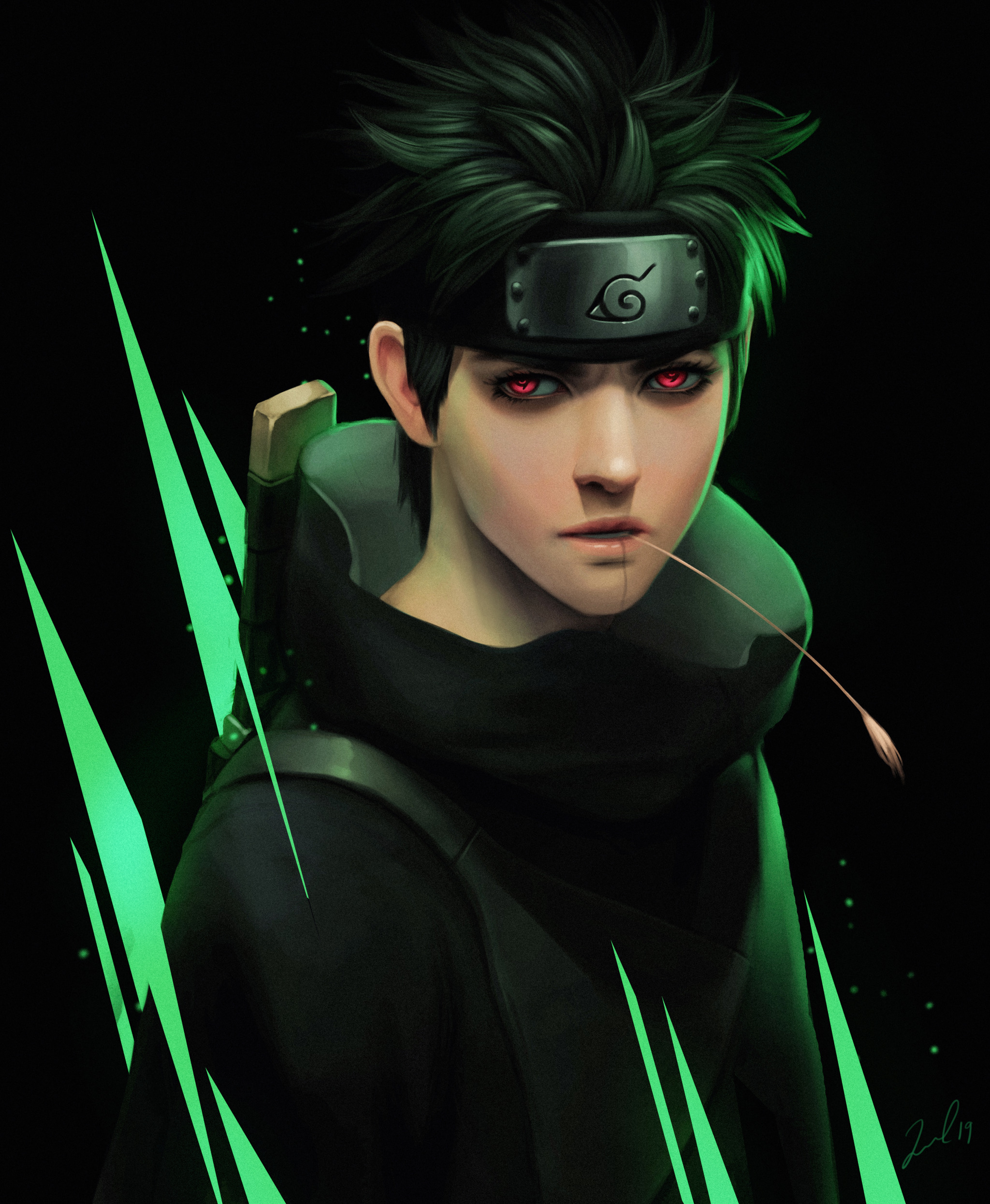 Shisui uchiha fan art