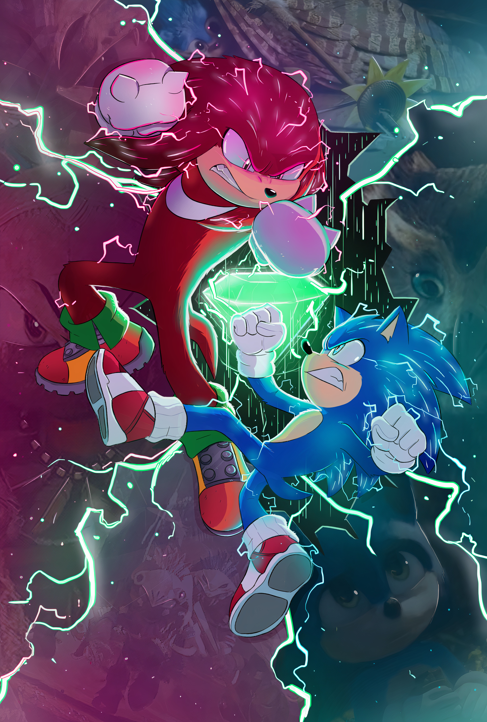 Sonic the Hedgehog 2 Art by Justin61894350