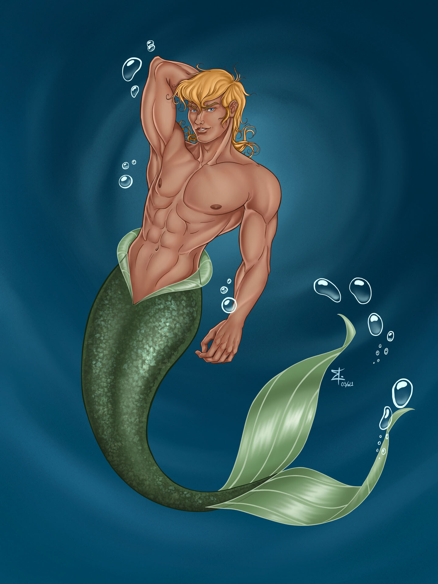 The Little Mermaid Art