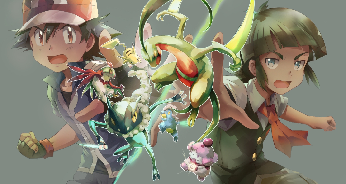 Anime Pokémon HD Wallpaper by BlueSoul