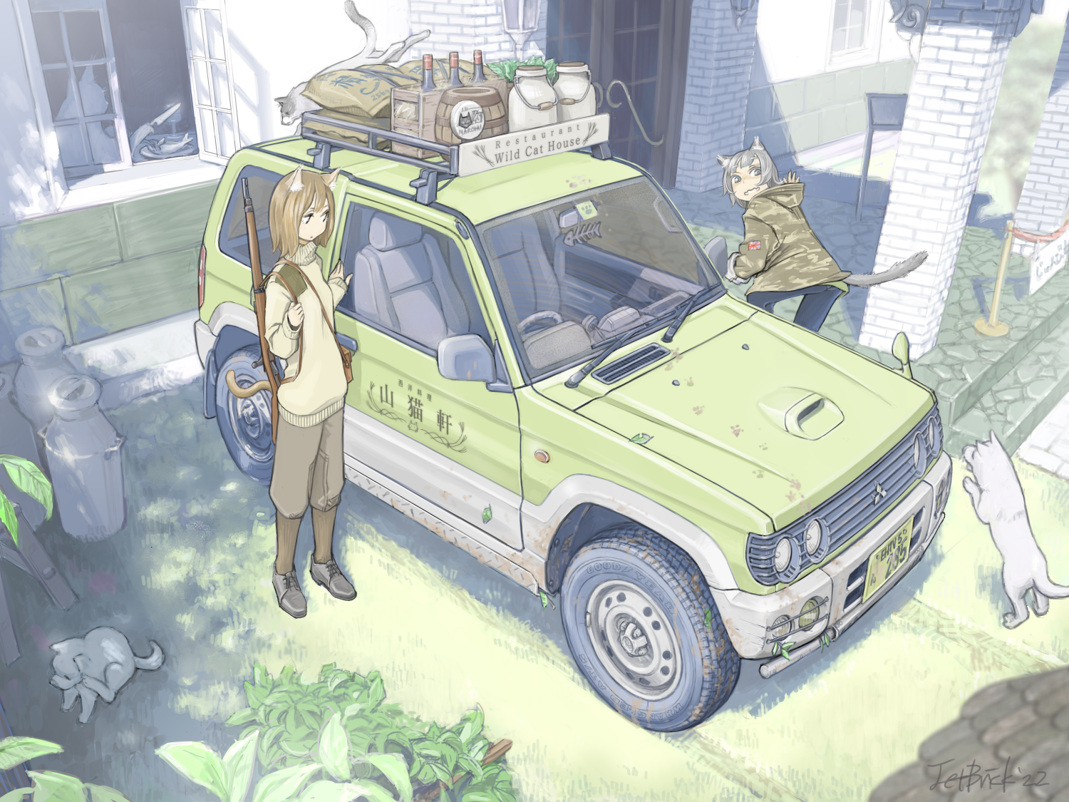 A certain restuarant's shopping car by ジェットブリック