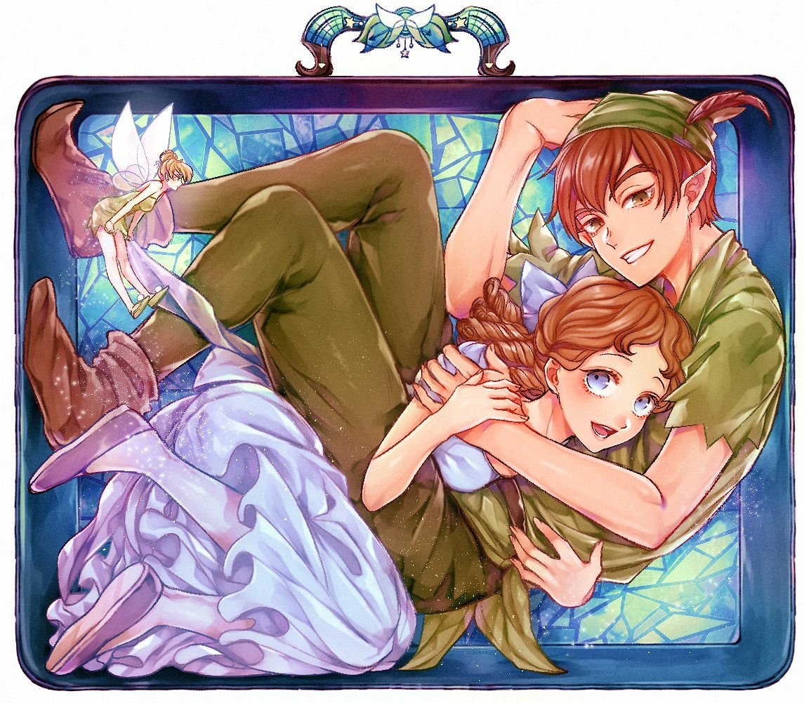 Download Tinker Bell Wendy Darling Peter Pan Movie Peter Pan (1953) Art