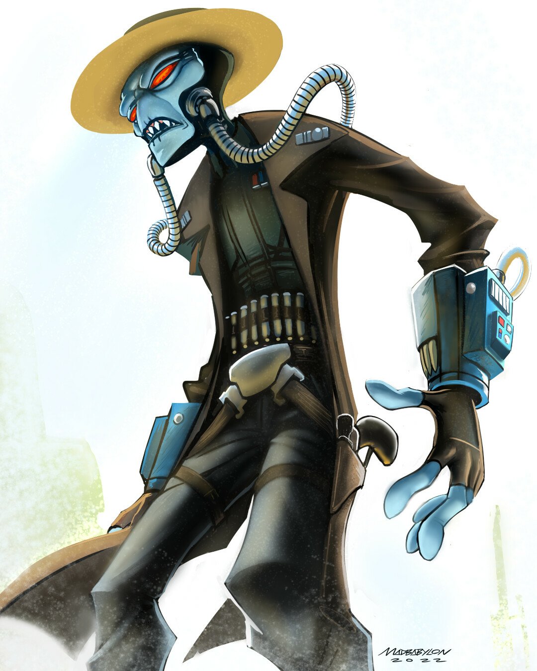 Download Cad Bane Sci Fi Star Wars Art