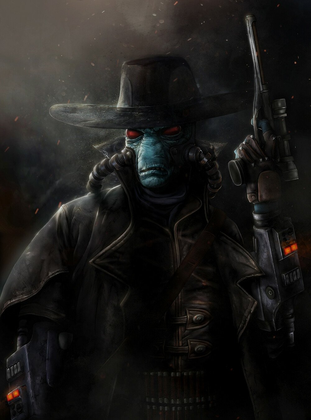 Download Cad Bane Sci Fi Star Wars Art