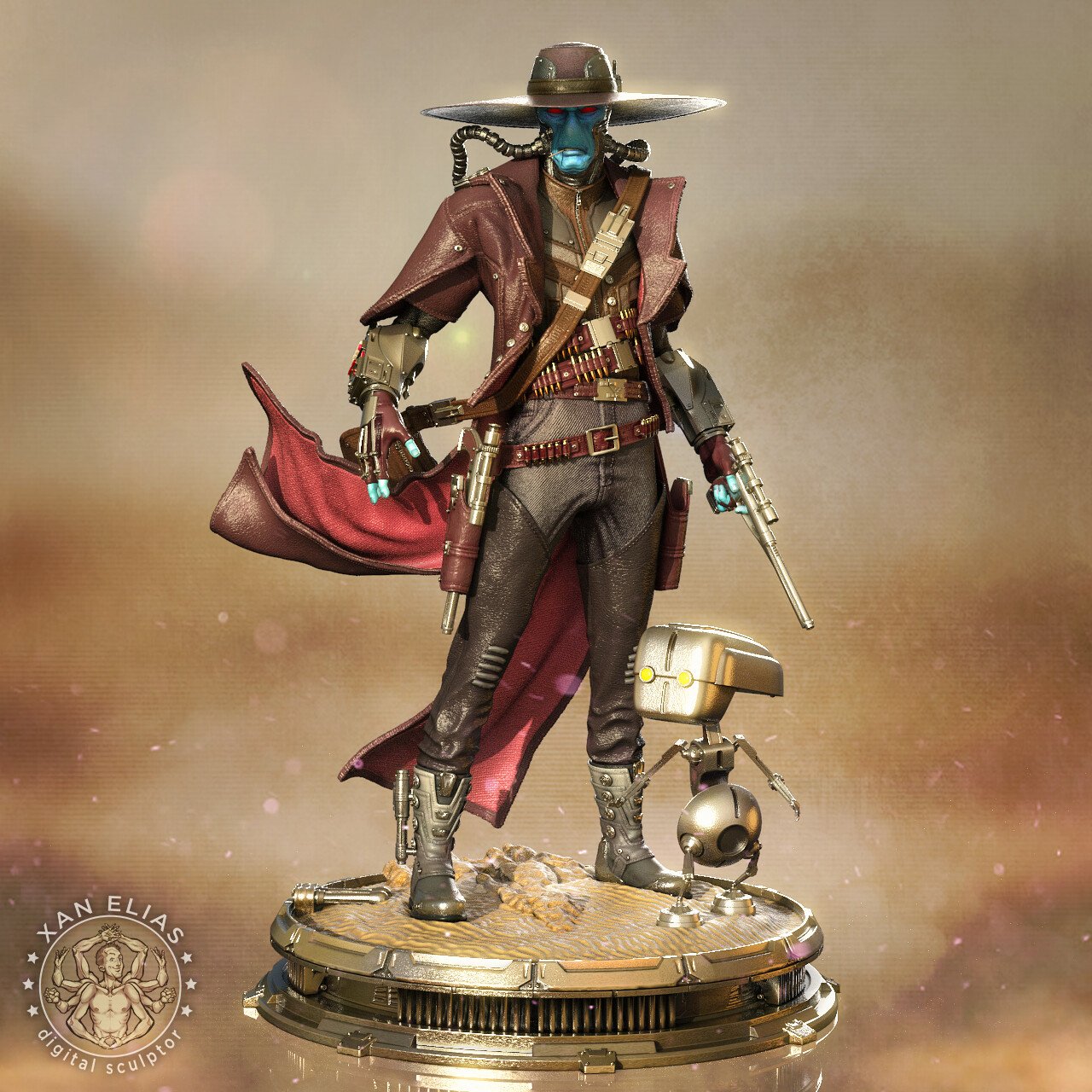 Download Cad Bane Sci Fi Star Wars Art