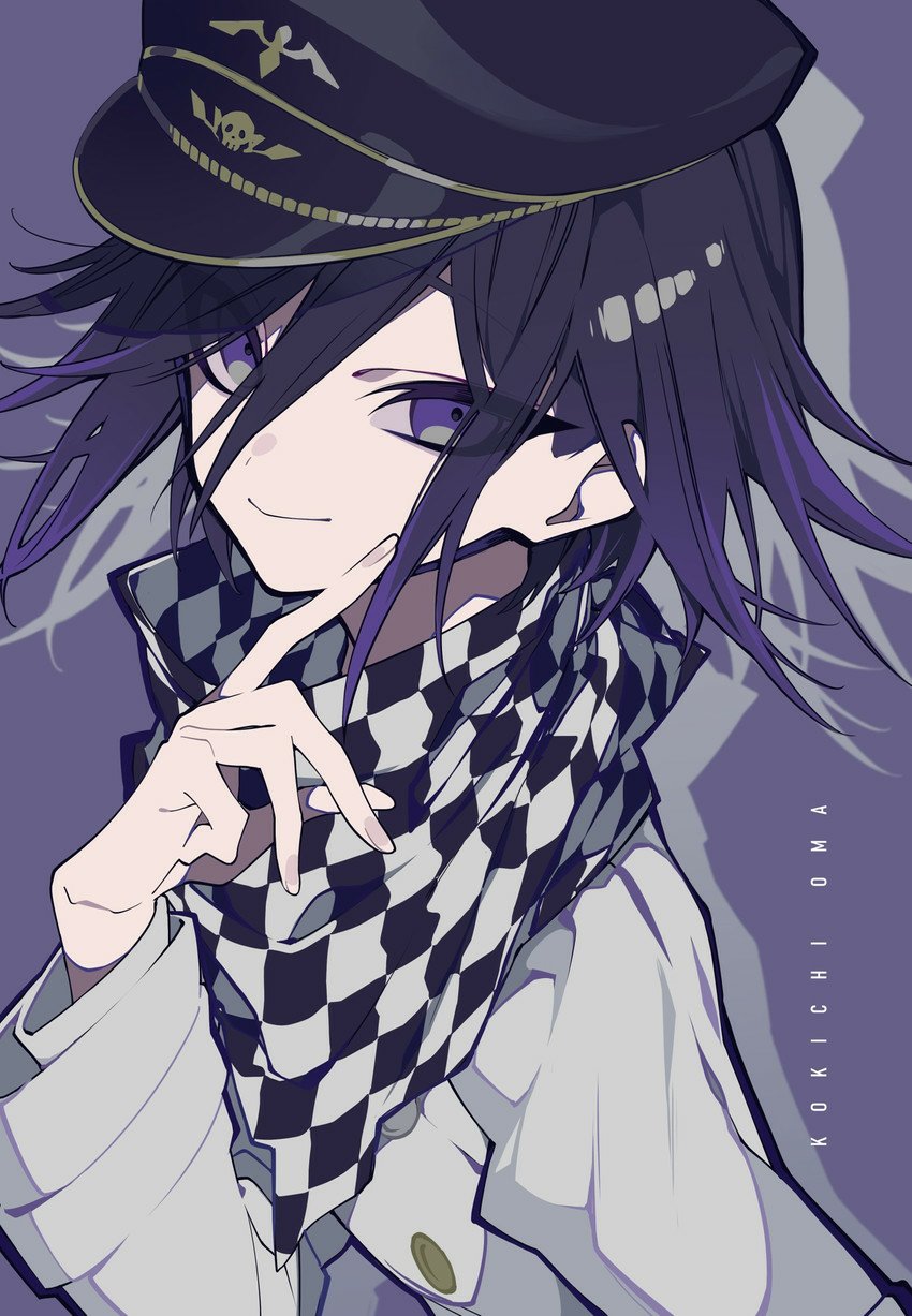 Download Kokichi Oma Video Game Danganronpa Art
