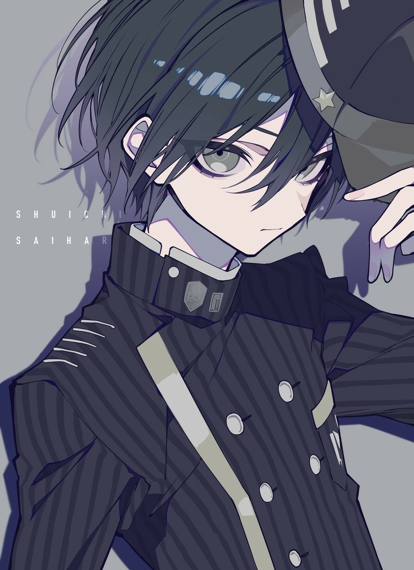 Download Shuichi Saihara Video Game Danganronpa Art