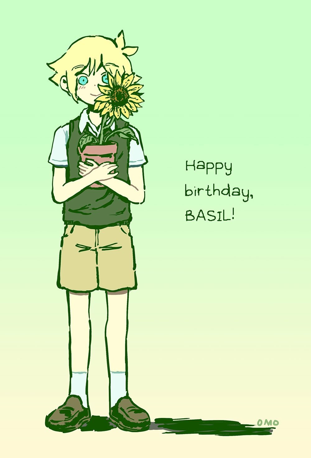Download Basil (Omori) Video Game OMORI Art