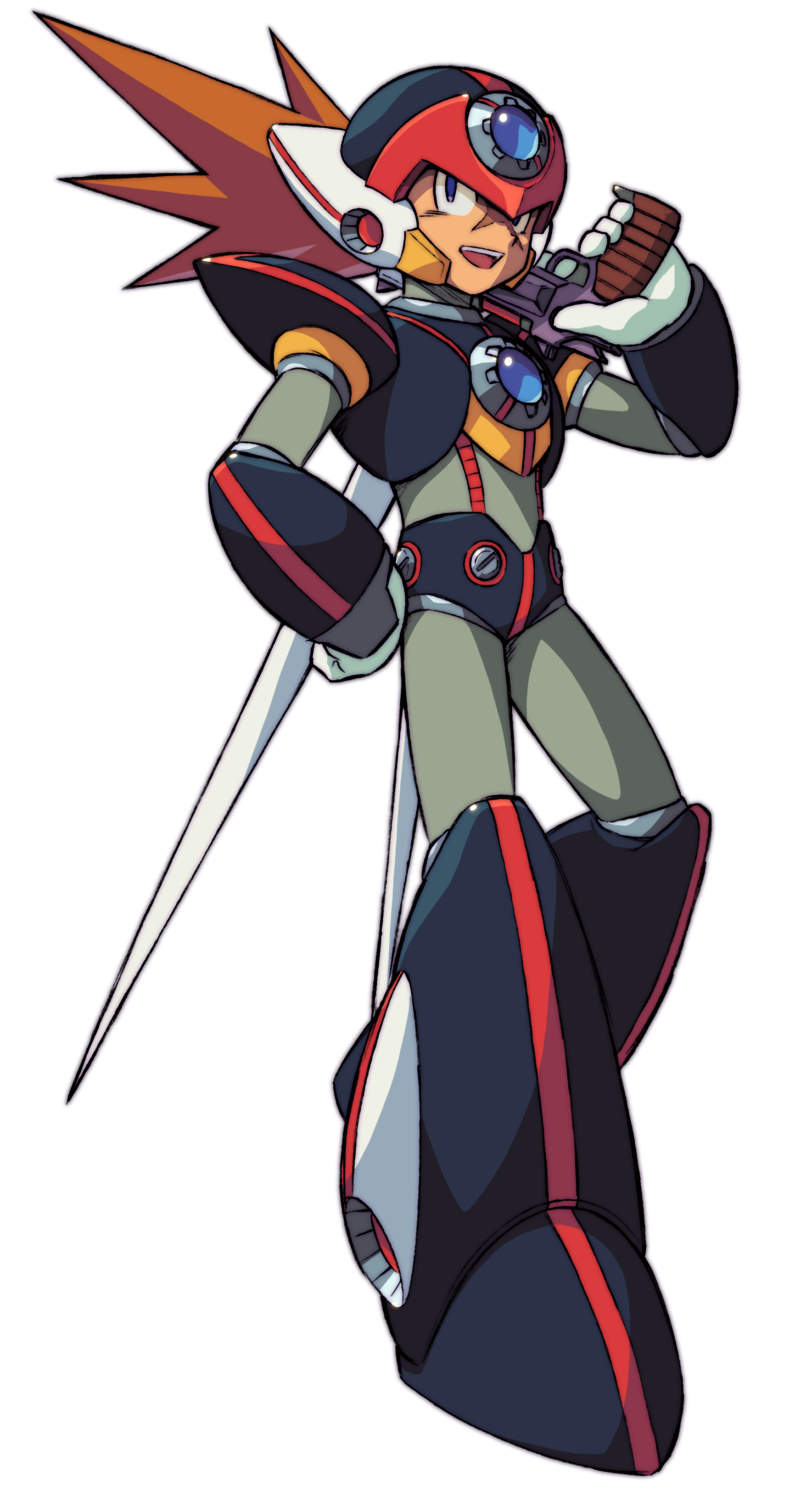 Download Axl (Mega Man) Video Game Mega Man X: Command Mission Art